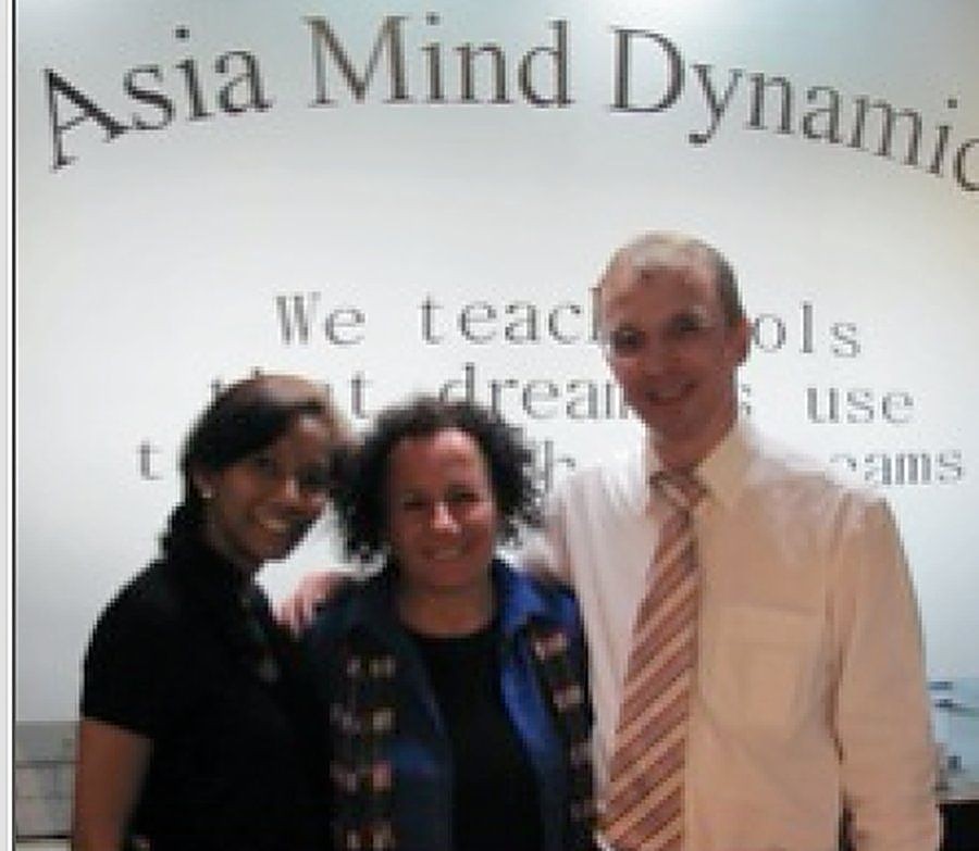 Andreas Dorn and Najwa Dorn Rustum with Shelle Rose Charvet