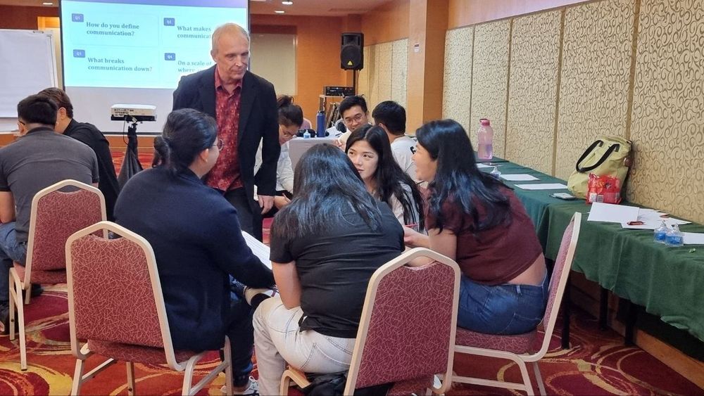 Corporate training session