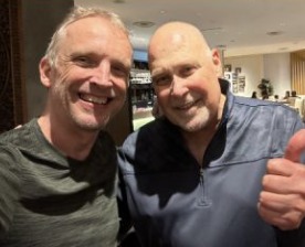 Andreas Dorn with Tom Silver